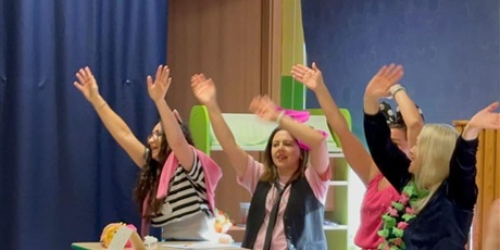 Powiększ grafikę: Radosna atmosfera w czasie konkursu