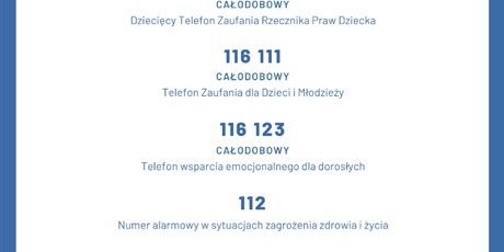 TELEFON ZAUFANIA