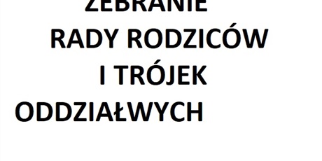 ZEBRANIE ORGANIZACYJNE Z RODZICAMI 5 WRZEŚNIA 2024 R.